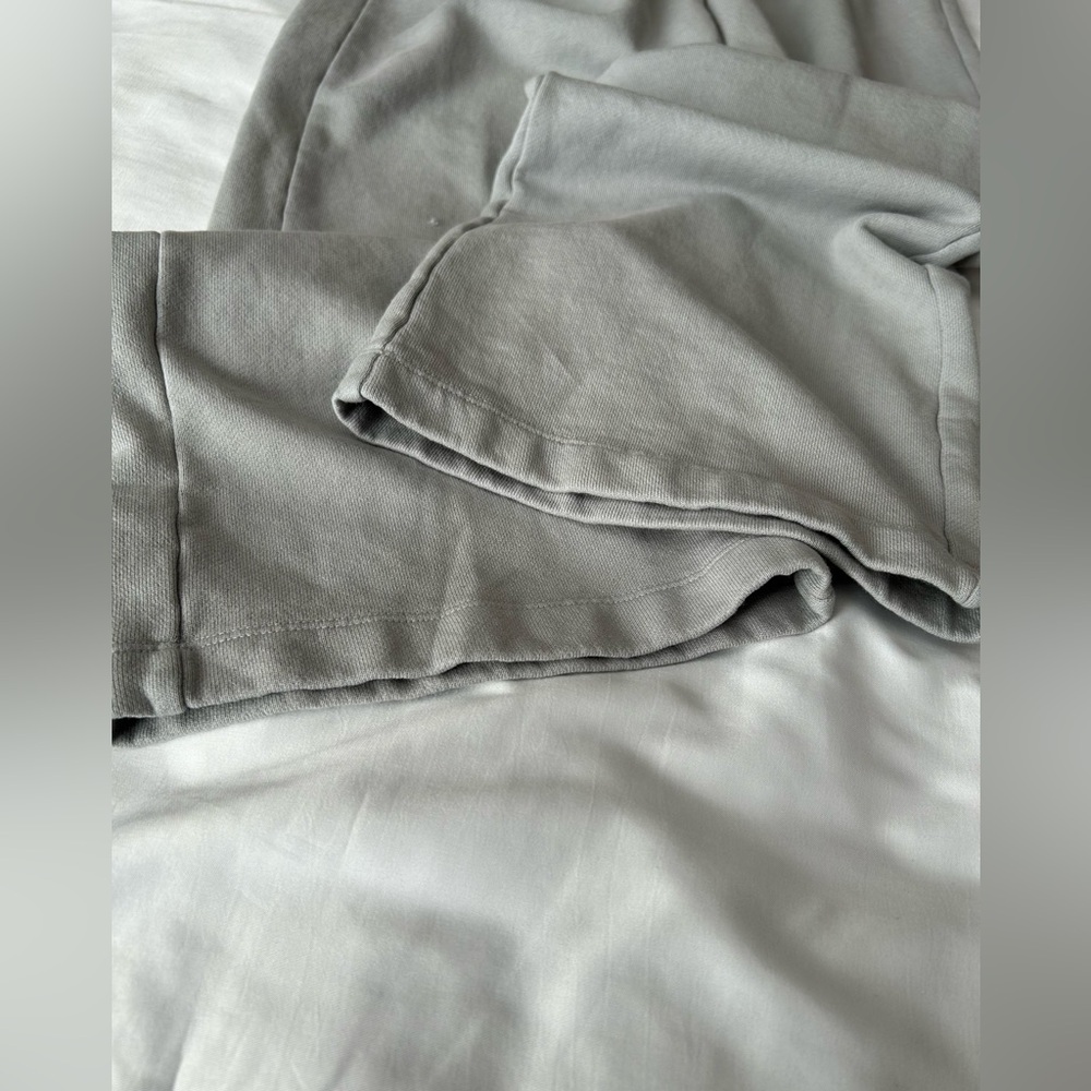 MODODOC Women’s Sweatpants Size S Grey Wide Leg Baggy Relaxed Fit Casual - Picture 11 of 12